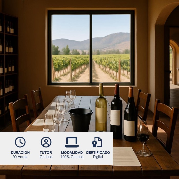 Atención de Visitantes en Viñas y Bodegas